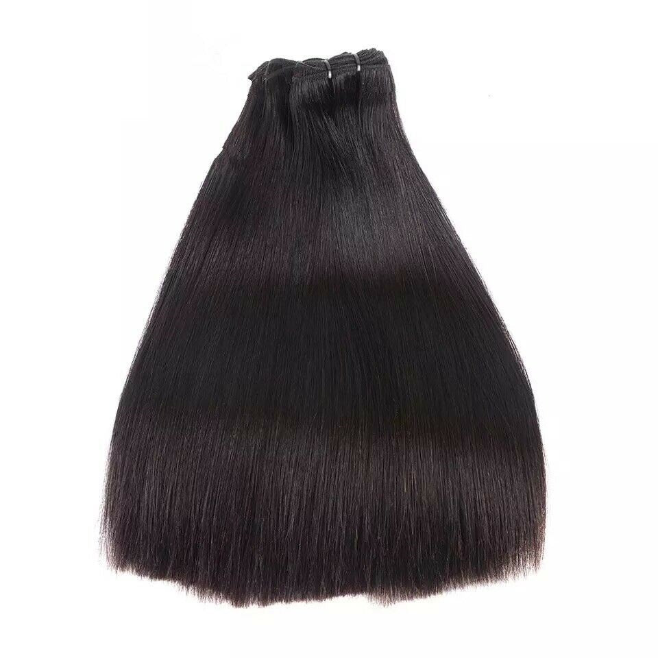 Straight Double Drawn Vietnamese Human Hair Bundles 14-24 inch