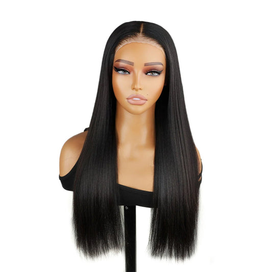 Shedless Hair PREMAX Glueless Lace Frontal Wig 5x5 Straight Lace Front Wig Wear To Go